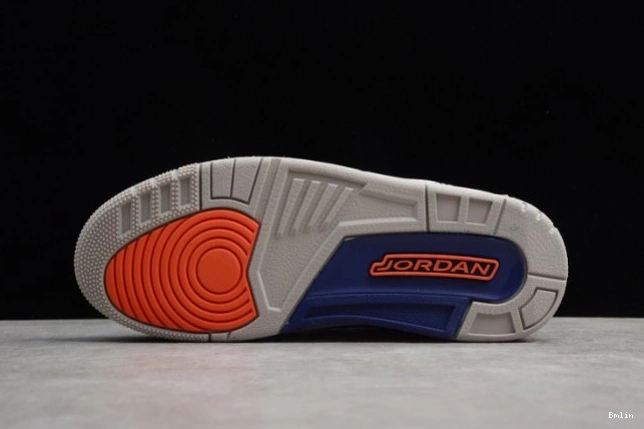 Bmlin Shoes Jordan Retro 'Knicks Rivals' 3 136064-148 Air 0815